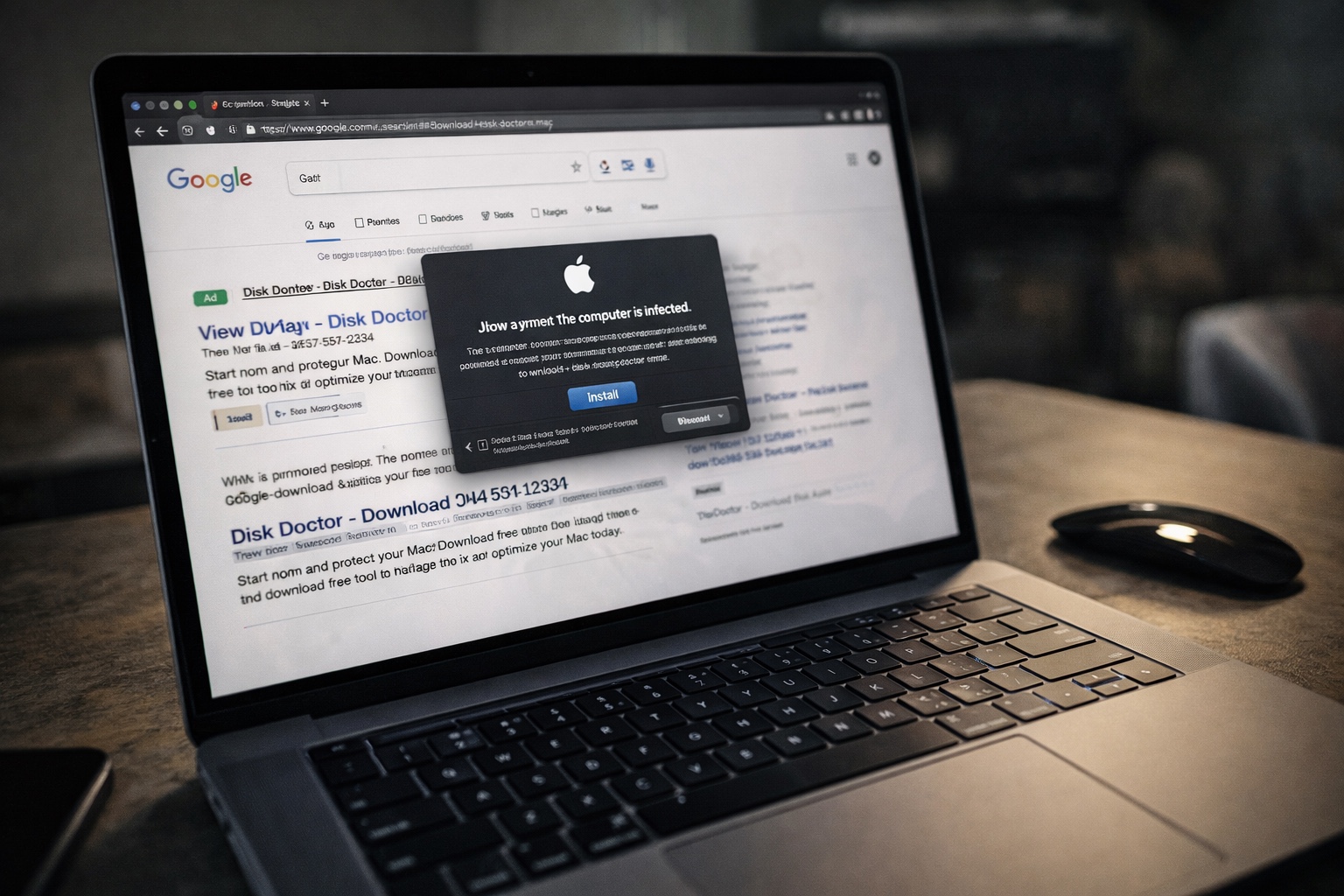 Sponsede Google-resultater brukes i ny skadevarebølge mot Mac-brukere